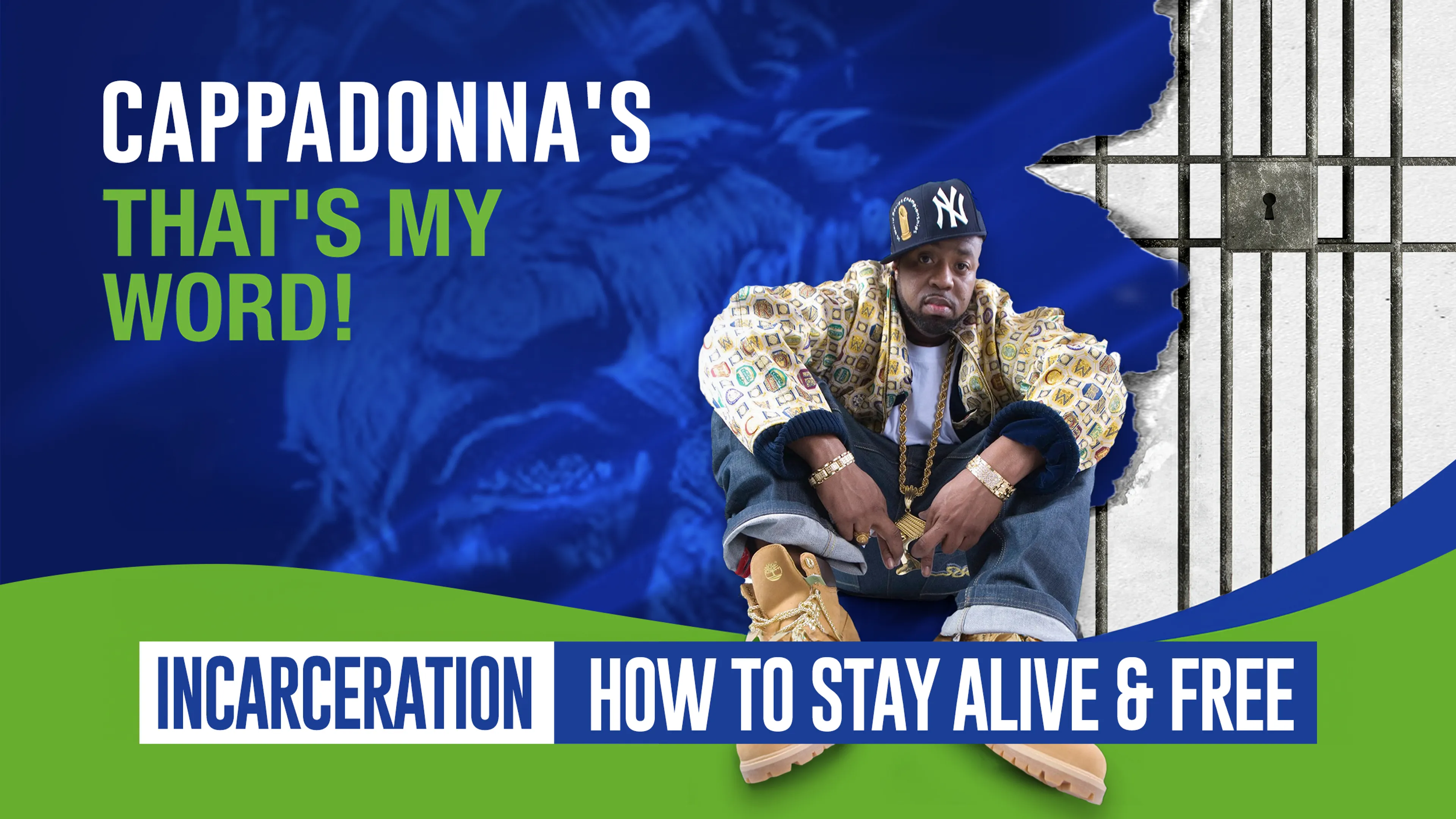 Cappadonna's That's My Word! Incarceration: How to Stay Alive & Free poster